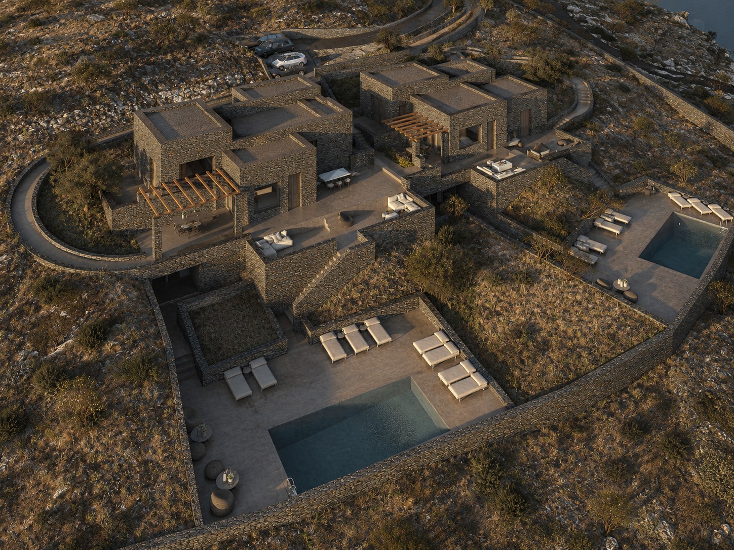 SF.00 residential development, Sifnos, Greece — AKPRAXIS (1)