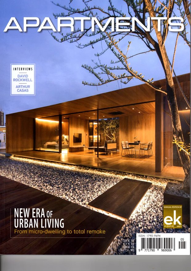 Apartments Magazine magazine cover — AKPRAXIS feature