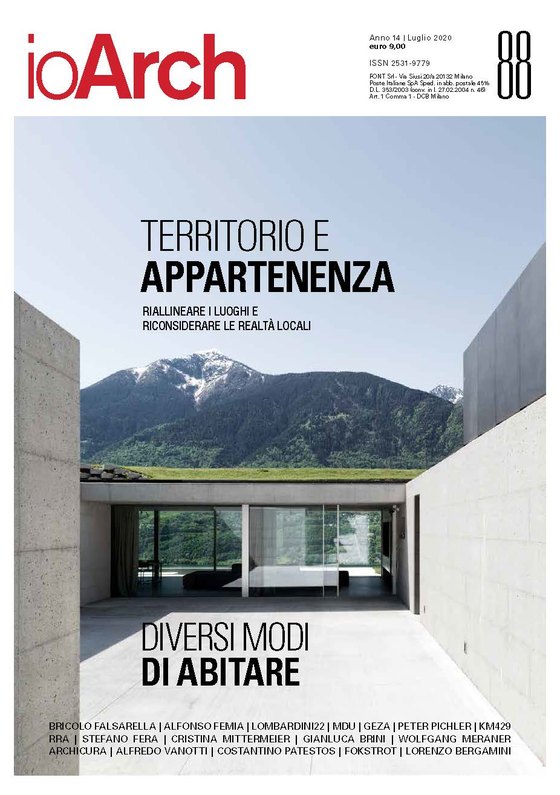 ioArch magazine cover — AKPRAXIS feature