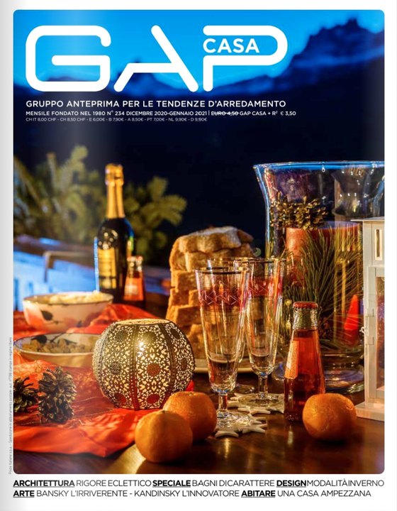 GAP Casa magazine cover — AKPRAXIS feature